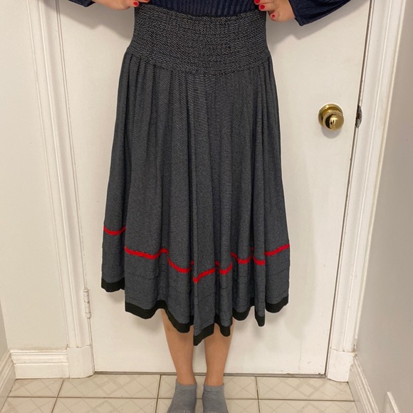 Vintage Kenzo Paris Polka-Dot Skirt - Picture 2 of 7